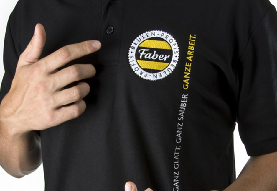 Faber Polo Shirt Logo