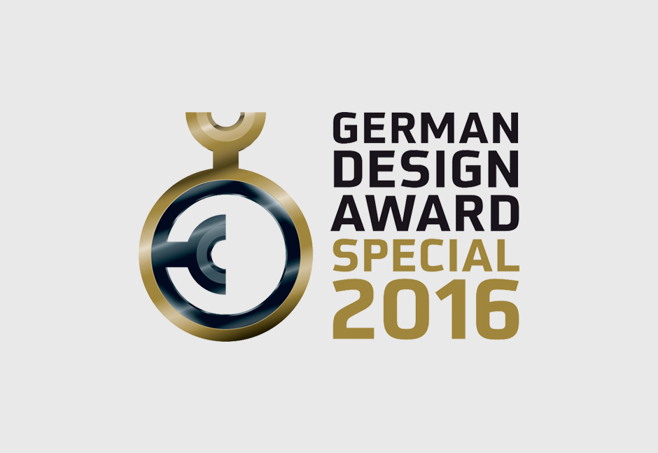 Logo des Design Awards den die Toolbox App gewonnen hat